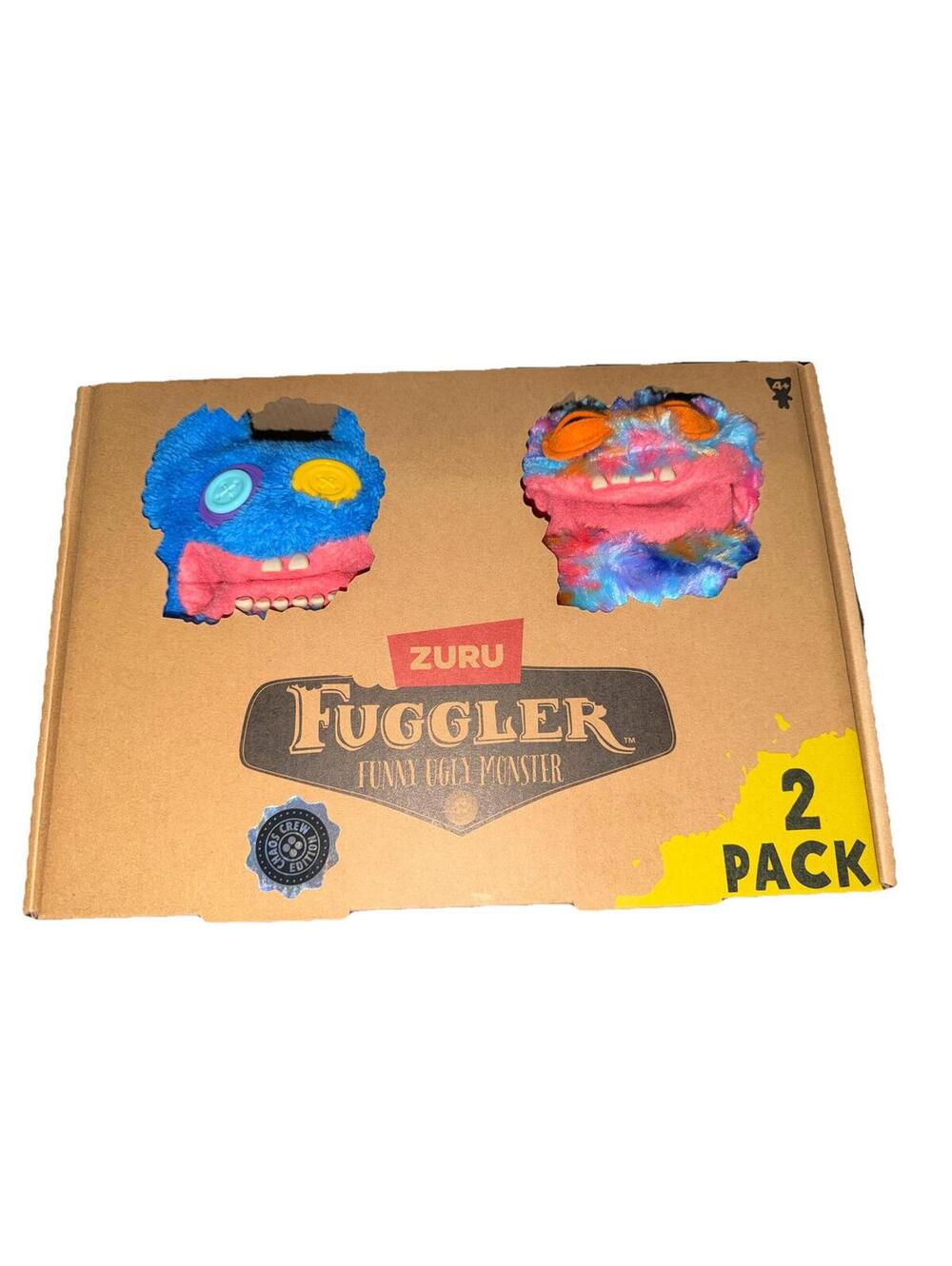 ZURU Fuggler Funny Ugly Monster 2 Pack Plush Toys